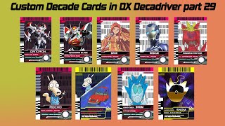 Custom Decade Cards in DX Decadriver part 29