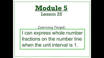 Grade 3 Module 5 Lesson 25