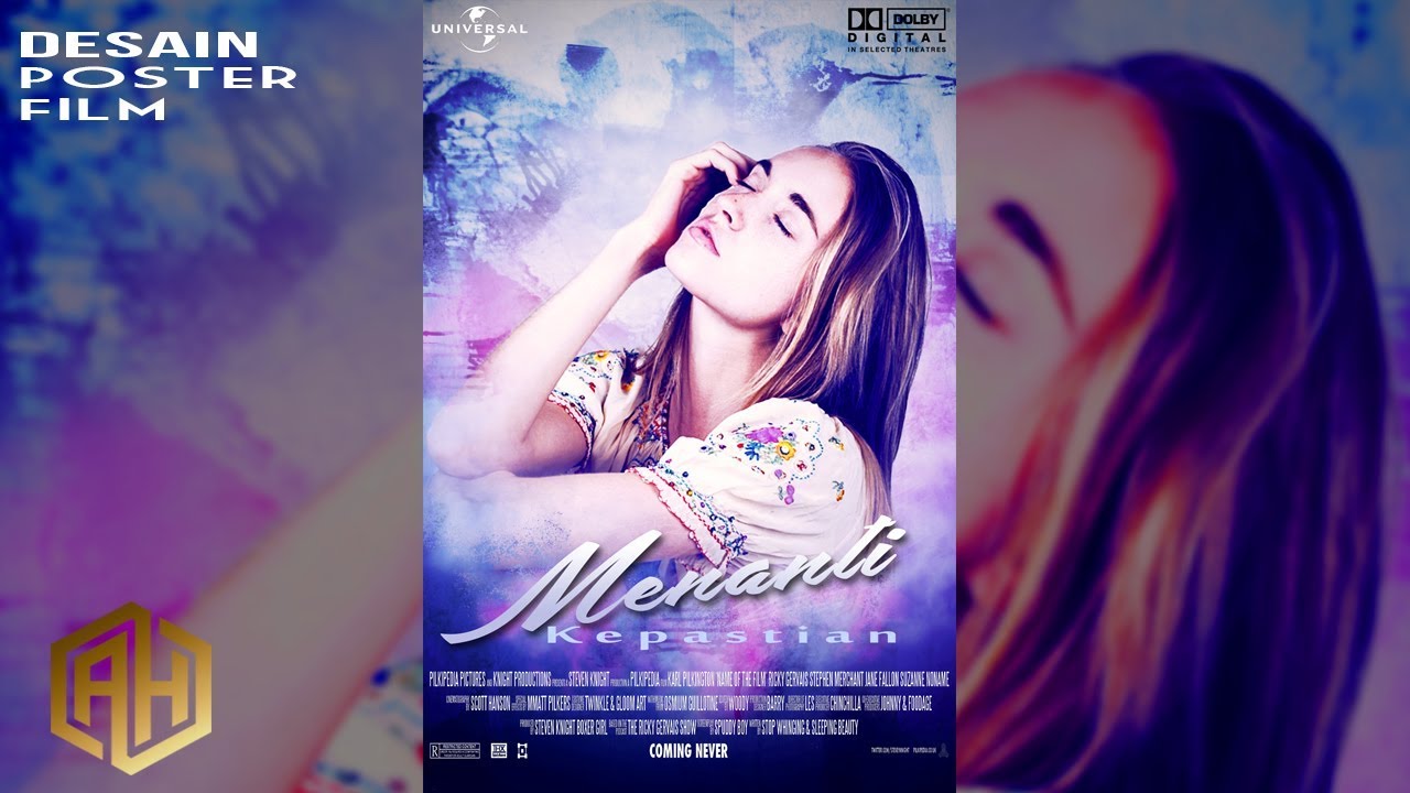 Membuat Poster Film Drama Desain Simpel Youtube