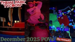 December 2025 POV'S rtousa10 Mini Disneyland in Theme Park Tycoon 2