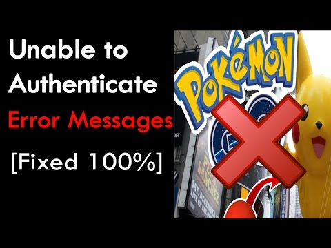 How To Fix Pokémon Go Unable To Authenticate Error 2019