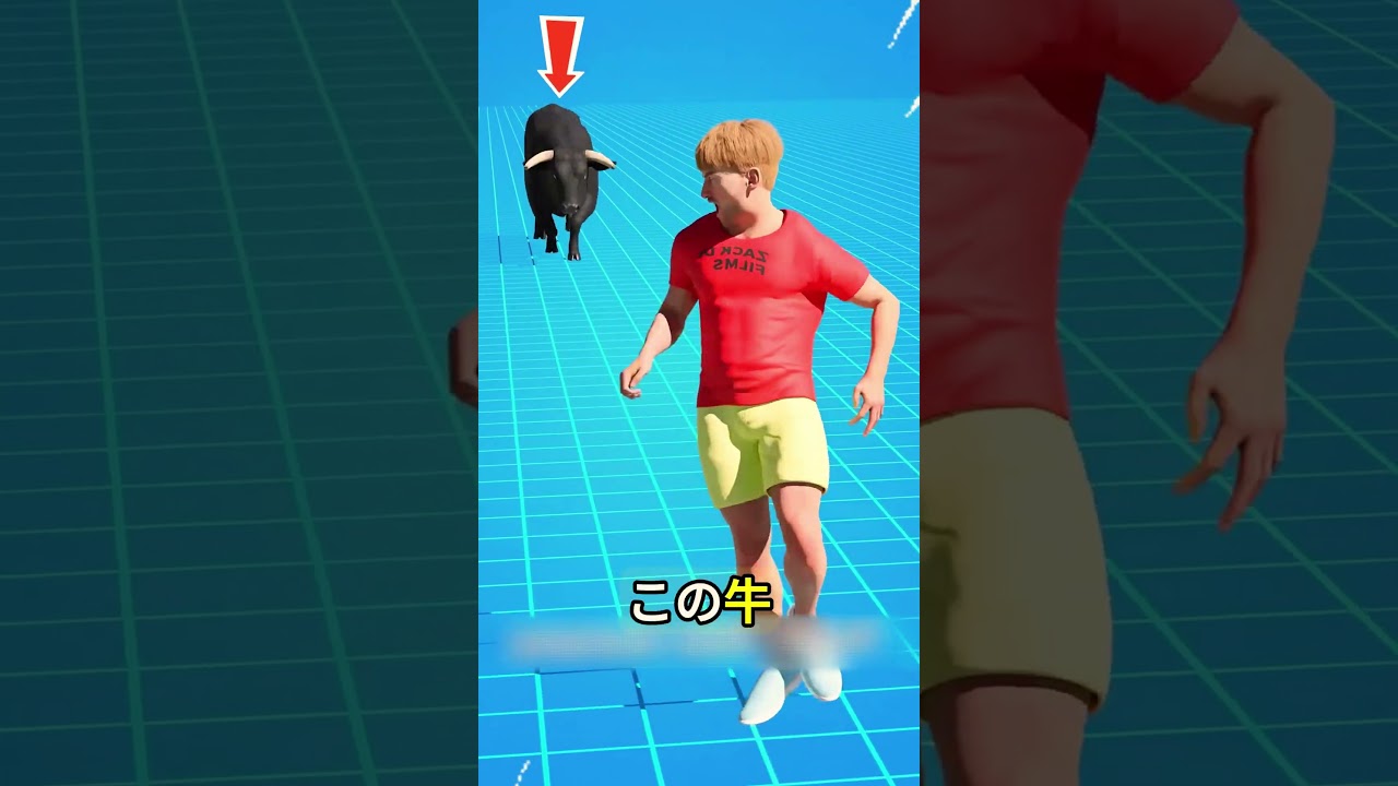 ロデオマシンの「牛」に3秒で落とされる理由！？絶対に落ちない裏ワザ 😱🐂