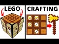 100 working lego crafting table minecraft