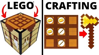 100% WORKING LEGO® Crafting Table [Minecraft]