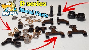 WPL D12/D42 Metal Parts Upgrade.