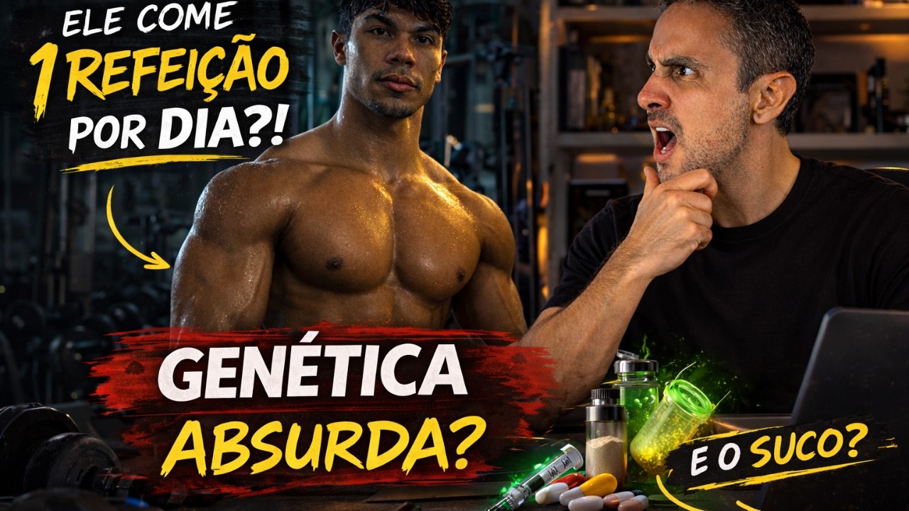 Ele Come 1 Refeição Por Dia… e Tem Esse Shape?! O Caso Jimmy!