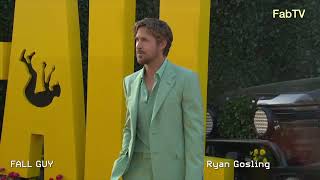 Ryan Gosling arrives at the "Fall Guy" premiere