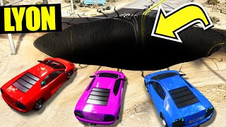 QUALE AUTO RIESCE A SALTARE IL BUCO GIGANTE SU GTA5?!