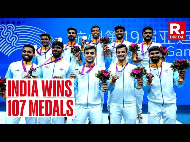 Asian Games 2023 Highlights: India concludes its stellar performance with  highest-ever medal score of 107