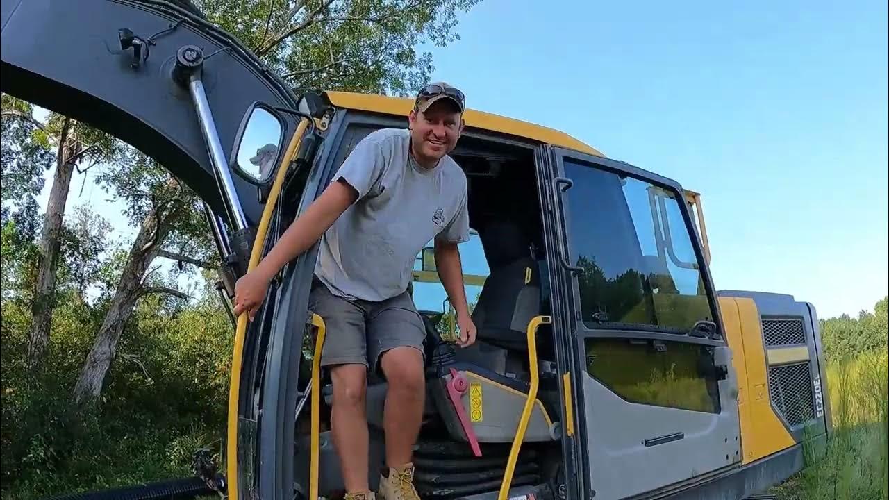Installing The Overflow Pipes On The Pond YouTube