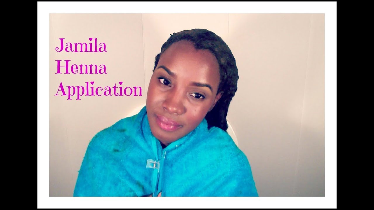 Natural Hair Jamila Henna Application Tutorial YouTube