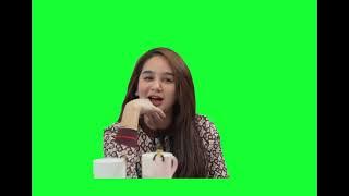 Green screen cewek cantik Full HD - No Copyright