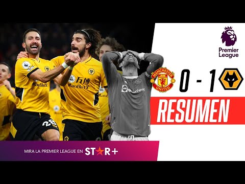 ¡LOS DIABLOS ROJOS DE CR7 INICIARON EL AÑO CON DERROTA! | Manchester United 0-1 Wolves | RESUMEN