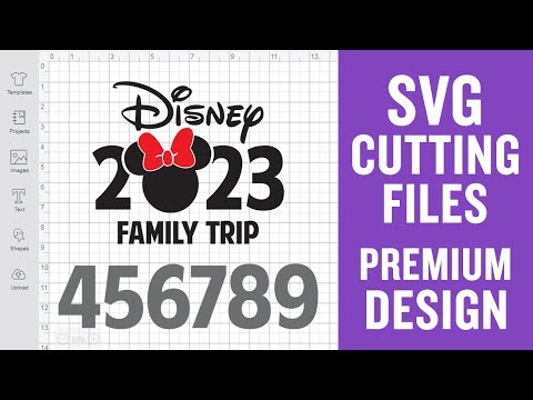 Family Trip Disney 2023 Svg Cut File for Cricut