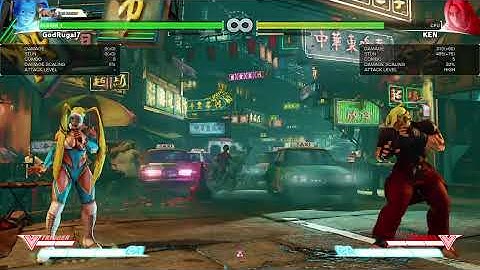 STREET FIGHTER V (BETA) - R.Mika Combo #1