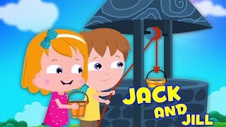 Джек и Джилл пошла в гору | детские стишки | Jack and Jill Went Up the Hill | Kids Nursery Rhymes