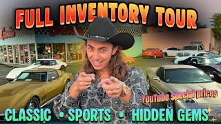 CLASSIC CAR DEALERSHIP Full Inventory with Prices CRAZY SPECIAL IN