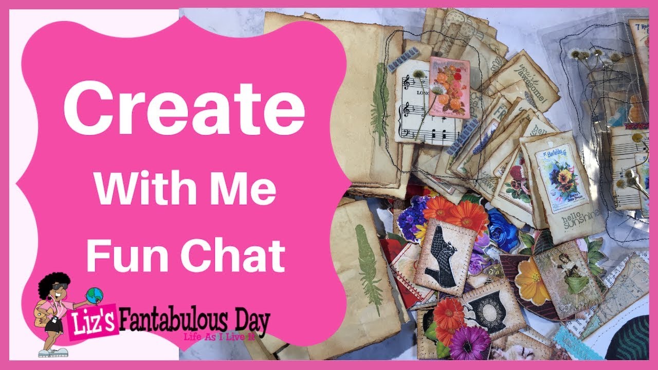 Create With Me, Easy Junk Journal Ephemera Ideas - Ephemera Wk 1 Recap
