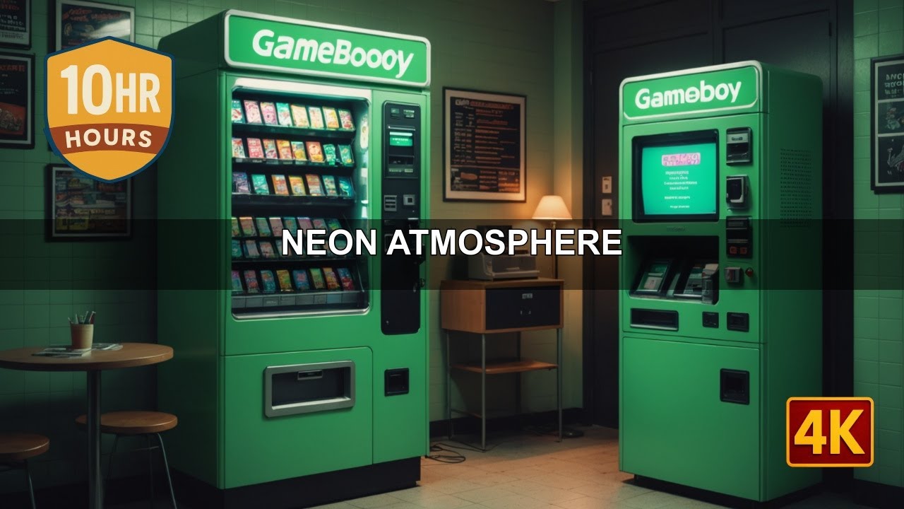 Retro Office Break ⚡ Deep Focus ⚡ 10 Hours