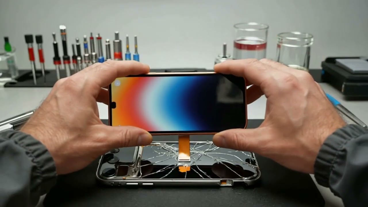 Full Restoration of iPhone 17 Pro Max 📱 | From Trash to Brand New