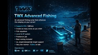 Advanced Fishing (ESX/QB) - TWX Scripts