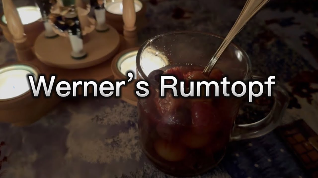 Rezepte: Rumtopf / Rum Pot: einfacher geht es nicht!