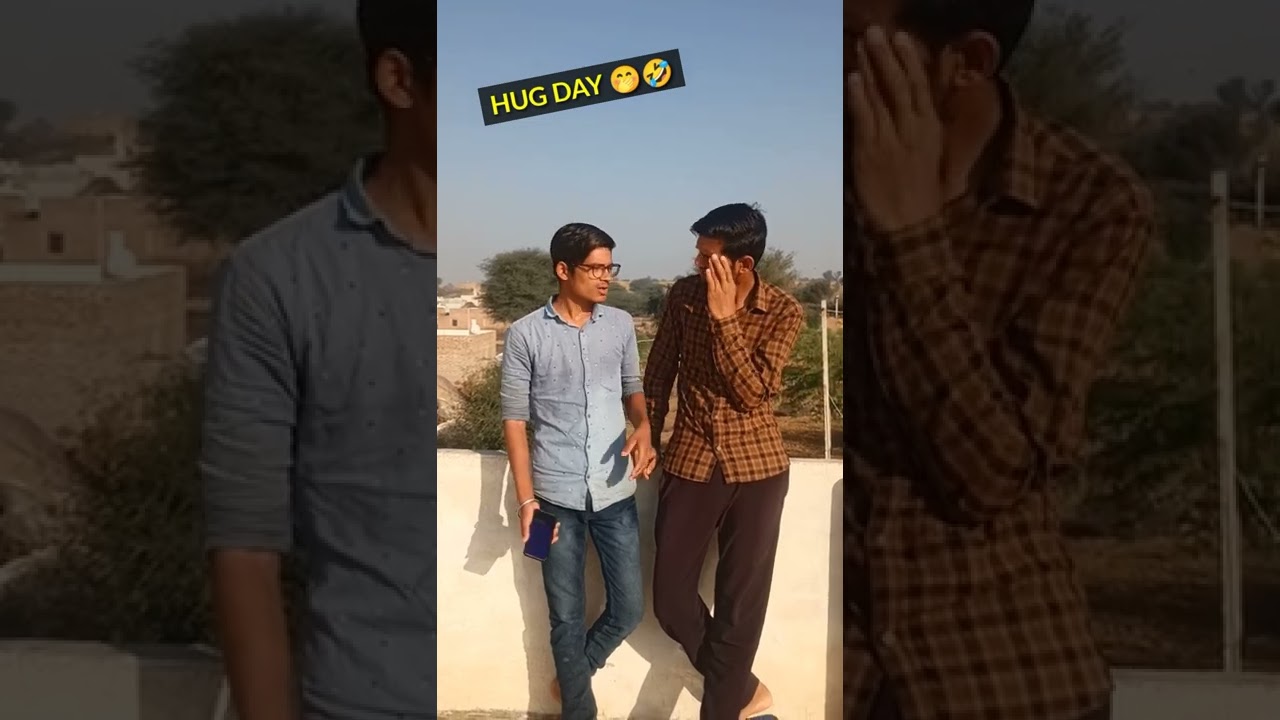 HAPPY HUG DAY 🤭🤣 ।। Rajasthani marwadi funny video ।। 