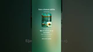 “Azm - U Hamam Edelim, Sürtüştürem Ben Sana...”