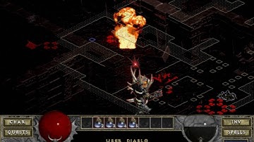 Diablo: The Hell — Hobo Mage vs. Uber Diablo (Single Player Doom)