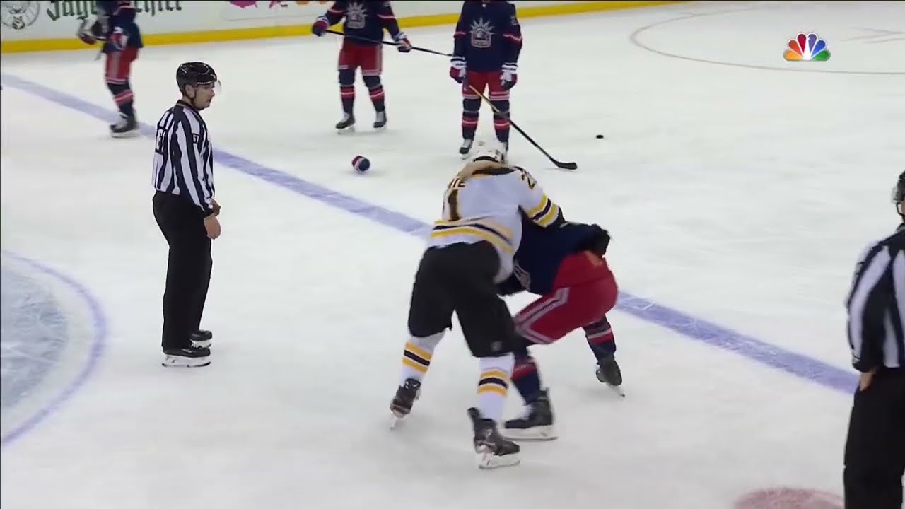 Nick Ritchie vs Brendan Lemieux