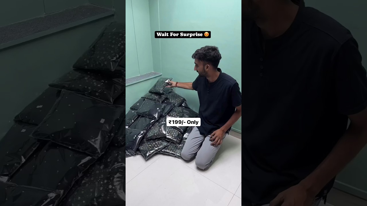 Beautiful Black Anarkali Kurti with Jacket 🖤 