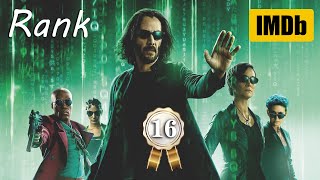 IMDB Top 250 Movies : Rank #16 Movie ( The Matrix ) 8.7⭐️