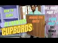 *మీరు కూడ ఇంత అందంగా చేసుకోవచ్చు .. || aluminum cupboards price*#aluminium #interiordesign #wardrobe