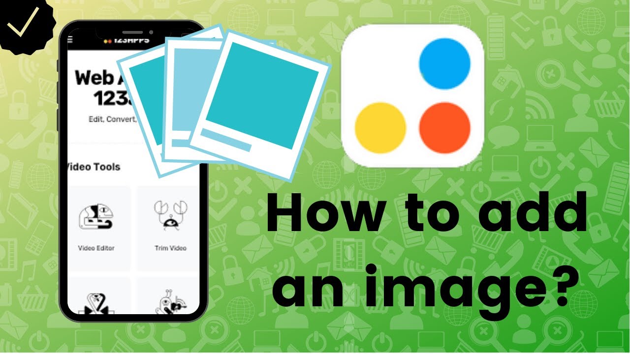 How To Add An Image To Video On 123apps YouTube How To Add An Image To Video On 123apps YouTube