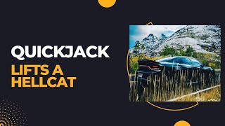 Quickjack setup and tutorial, 2017 Charger Hellcat