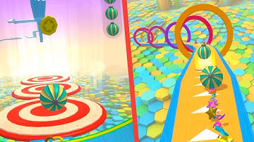 Action Balls - All Levels 73-74, SpeedRun Gameplay, Android IOS, Amaizing Ball Game