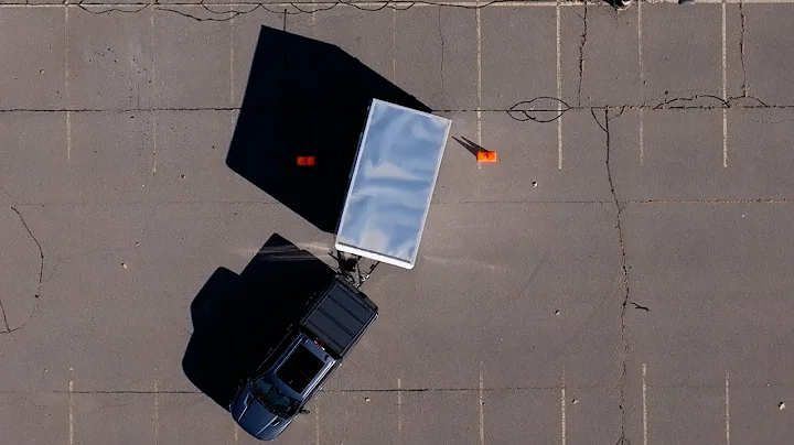 Back Up A Trailer Into A 90 Degree Spot | How To Tow