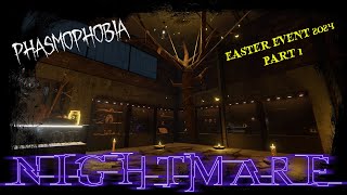 Phasmophobia | 2024 Easter Event | Solo | WITH Commentary | Nightmare | Ep 83 PART 1