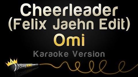 Cheerleader (Felix Jaehn Remix) Karaoke version - Karaoke performance video thumbnail