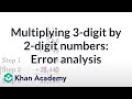 Understanding Multiplication Errors