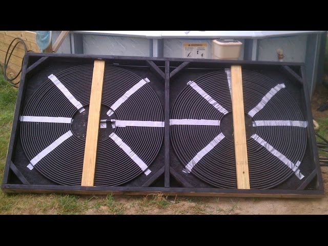 Solar Pool Heater and Diverter - YouTube