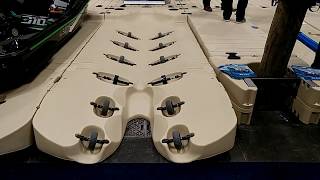 EZ DOCK 'EZ PORT MAX 2i' DRIVE ON P.W.C. DOCK ON DISPLAY @ NEW YORK BOAT SHOW