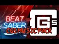 CG5 Beat Saber pack (CG5 songs on Beat Saber)