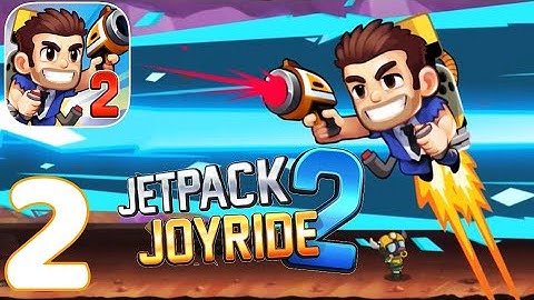 Jetpack Joyride 2 - Gameplay Walkthrough Part 2 - Sector 3 - 4 [Apple Arcade]