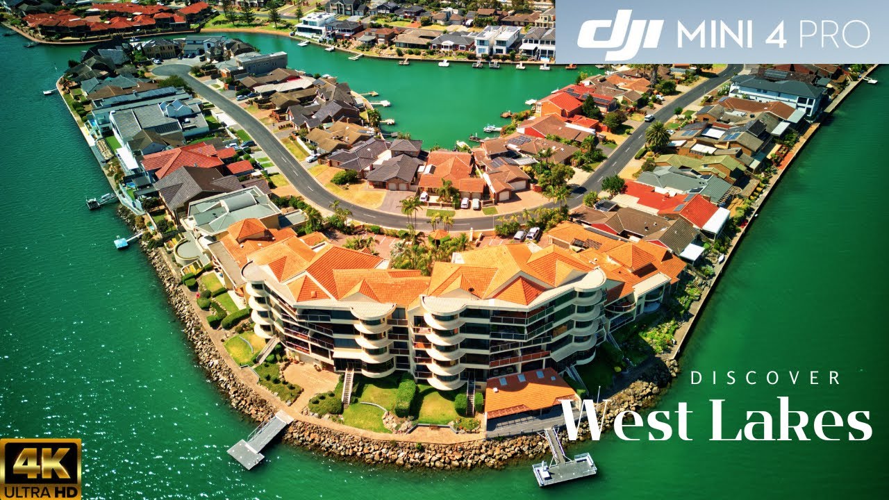 Discover West Lakes I South Australia I DJI Mini 4 Pro