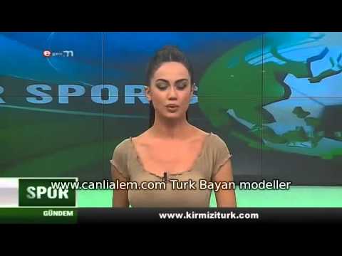 Kübra Hera Aslan Türkiye Güzeli Spor Spikeri