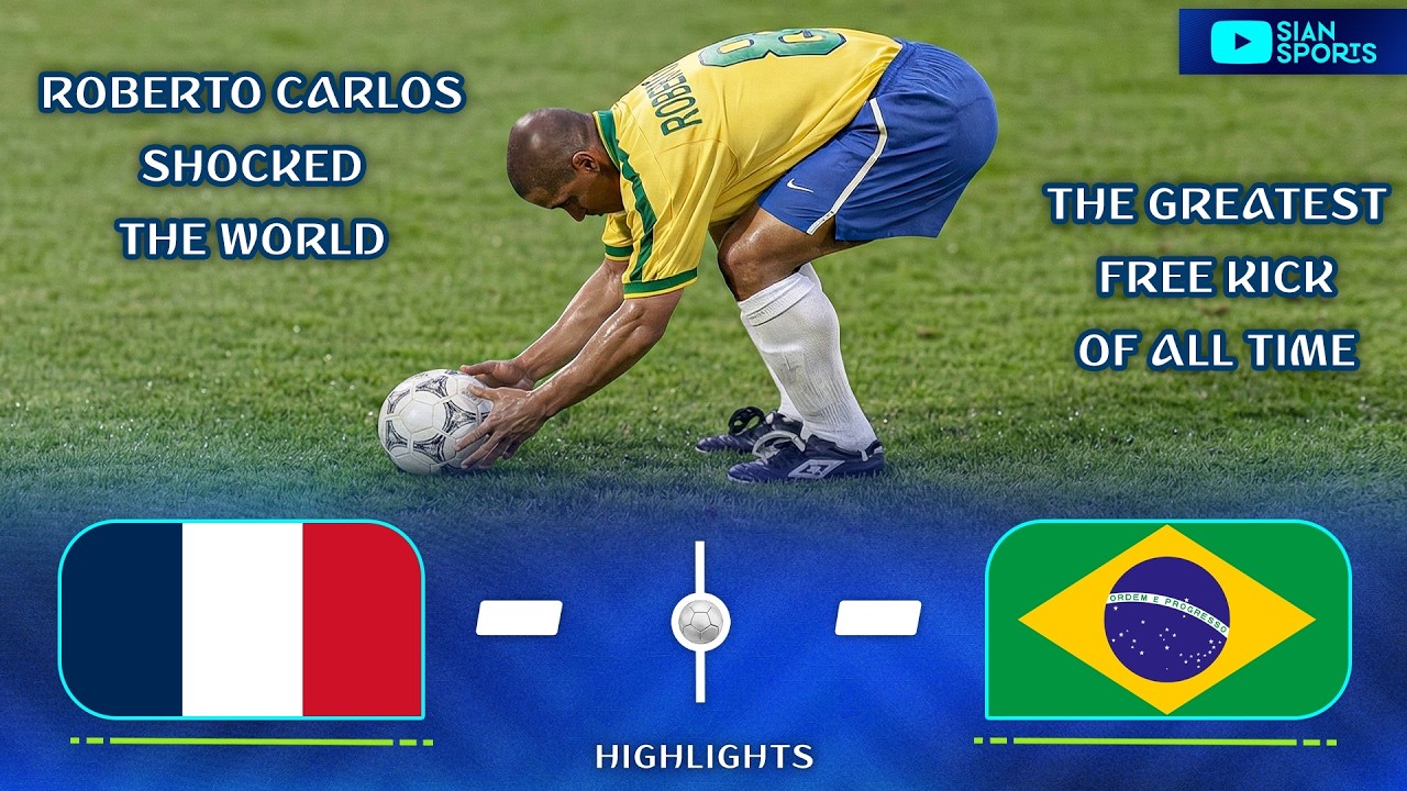 РОНАЛДО, ЗИДАН, РОМАРИО И РОБЕРТО КАРЛОС ИСТОРИЧЕСКИЙ МАТЧ И ГОЛ, КОТОРЫЙ НАУКА НЕ МОЖЕТ ОБЪЯСНИТЬ