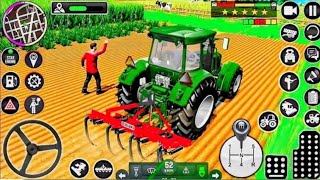 🚜 3D Tractor Game | Realistic Farming Adventure | Tractor Driving Gameplay screenshot 5