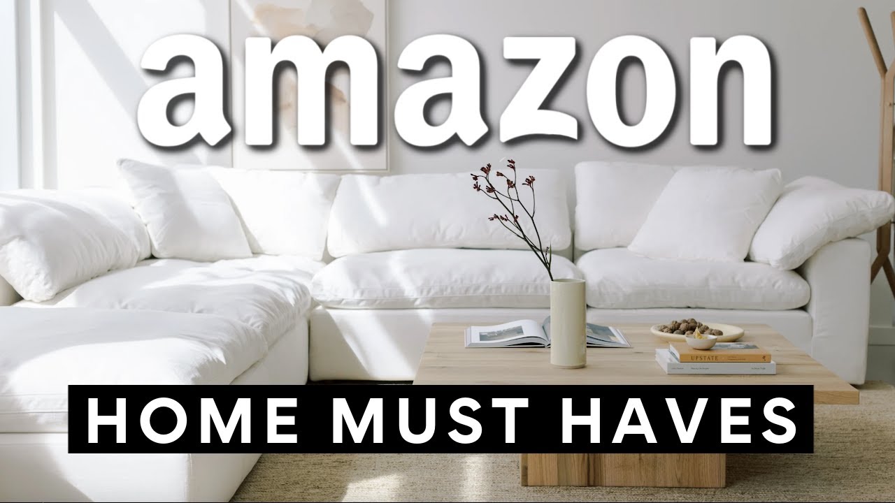 AMAZON HOME DECOR MUST HAVES | INTERIOR DESIGN TRENDS 2024 - YouTube