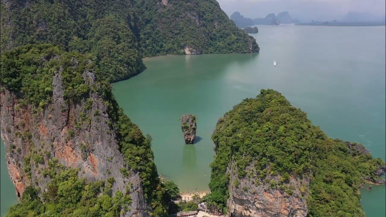 James Bond island 007, Thailand 4K drone YouTube